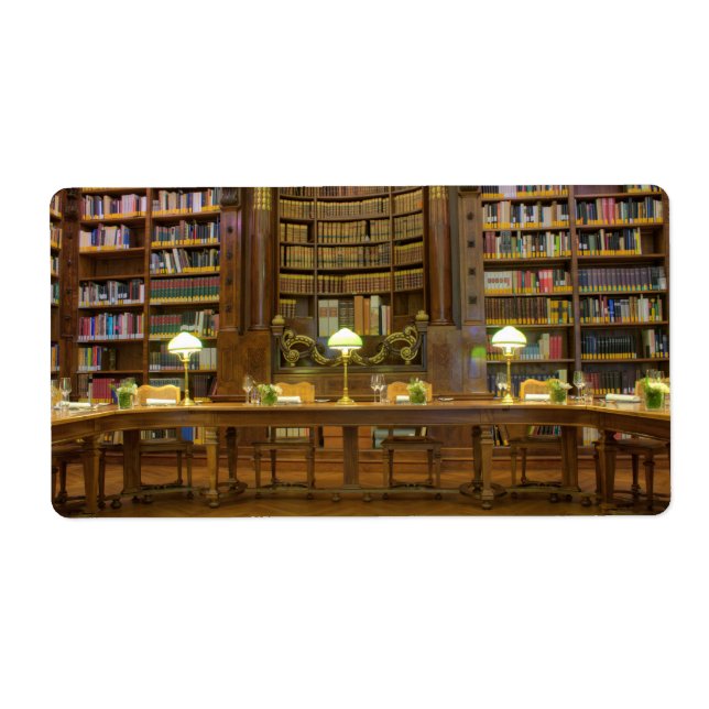 Etiqueta Biblioteca Histórica Antica (Frente)