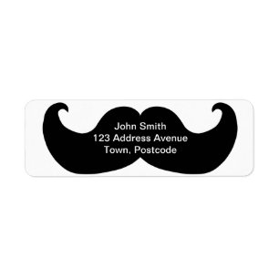 Etiqueta Bigode preto