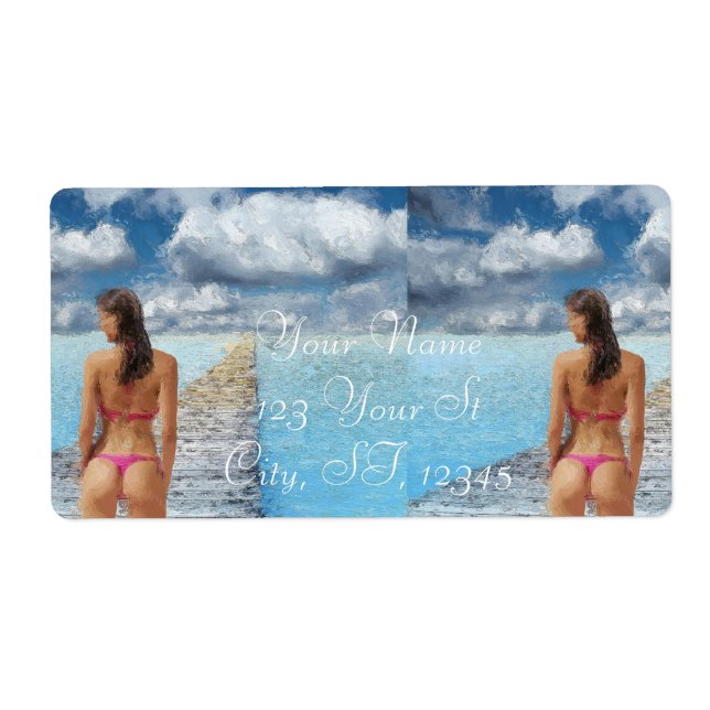 Etiqueta Bikini Girl Thunder_Cove (Frente)