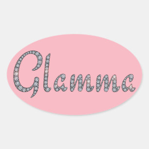 Etiqueta bling de Glamma