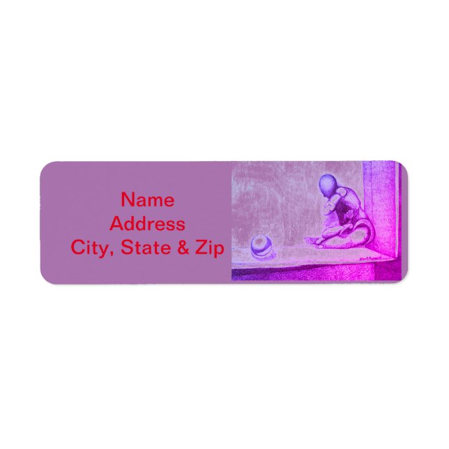 Etiqueta Bloco de artistas e pessoas criativas temem artist (Frente)