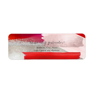 Etiqueta Bloco de Cores de Cores Aquáticas do PixDezines M