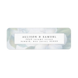 Etiqueta Blossomas de Lenha Branca de Prata