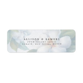 Etiqueta Blossomas de Lenha Branca de Prata