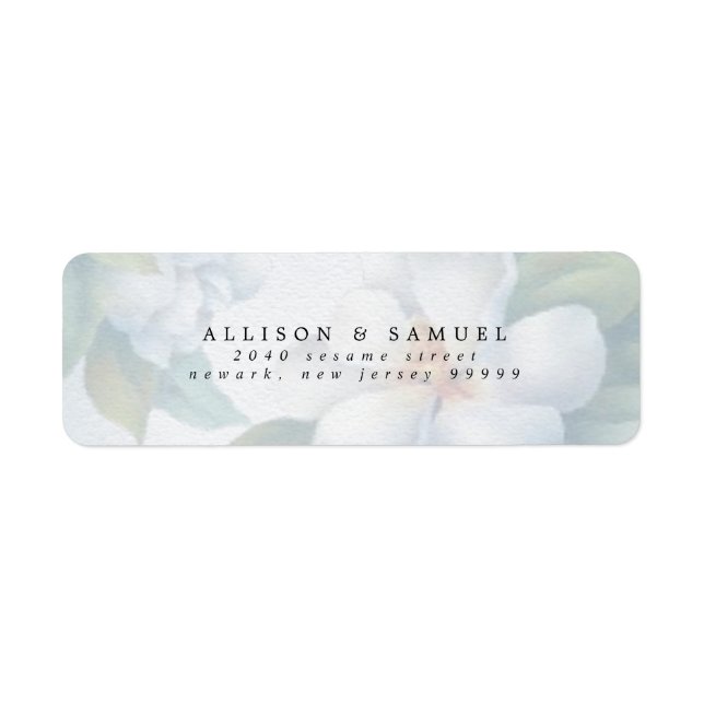 Etiqueta Blossomas de Lenha Branca de Prata (Frente)