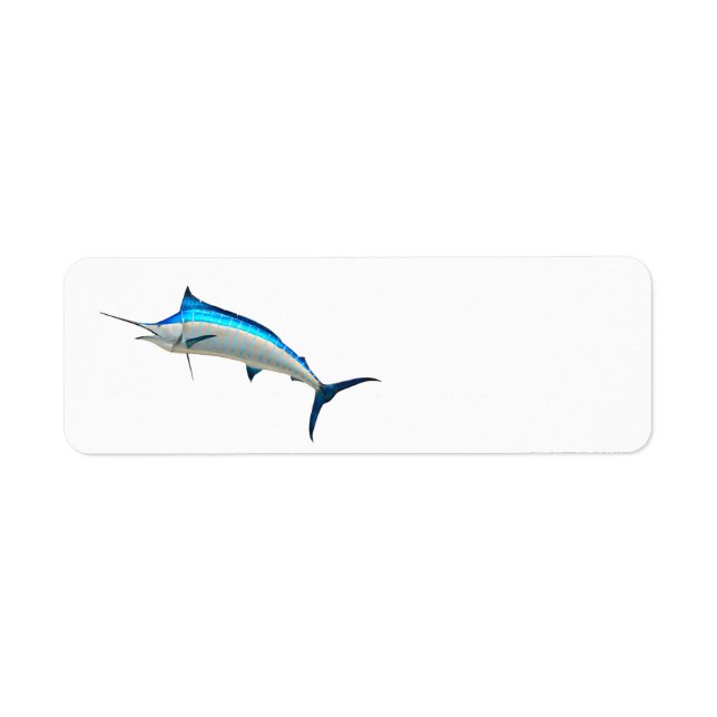 Etiqueta Blue Marlin (Frente)