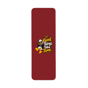 Etiqueta Boas Coisas Levam Tempo Camiseta Desi Funny Cool D