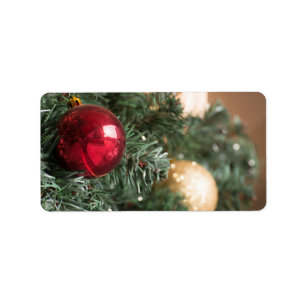 Etiqueta bola de Natal