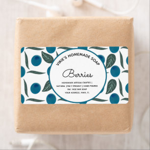 Etiqueta Bolinhos Bramoras de Soap Homemade Desenhados