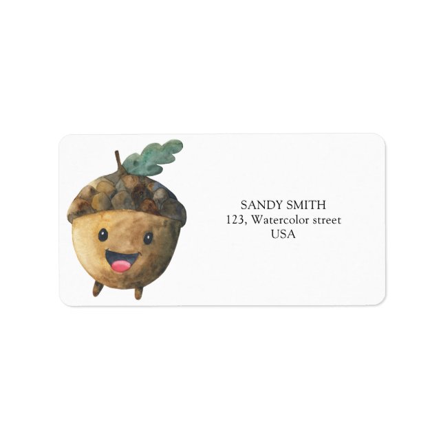 Etiqueta Bolota-bebê (Frente)