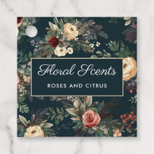 Etiqueta bonito de travamento da Vela Floral com l