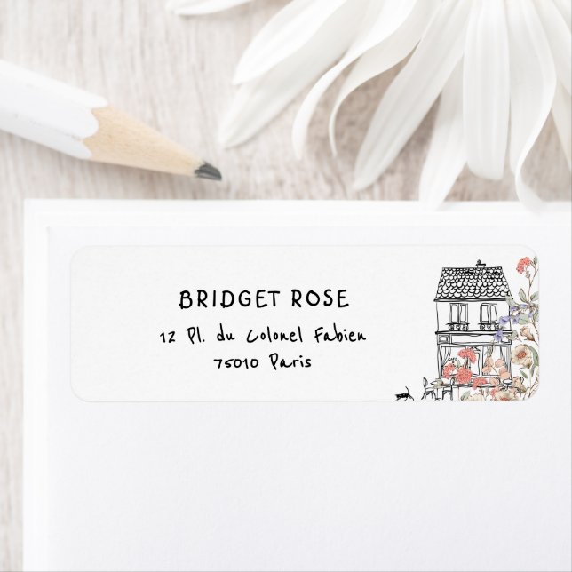 Etiqueta Bonjour Bebe França Sexo Chá de fraldas neutro (Insitu)