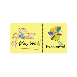 Etiqueta Bons autocolantes motivacionais para estudantes em