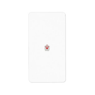 Etiqueta Borboleta Floral Mandala   Design de Arte Purple B