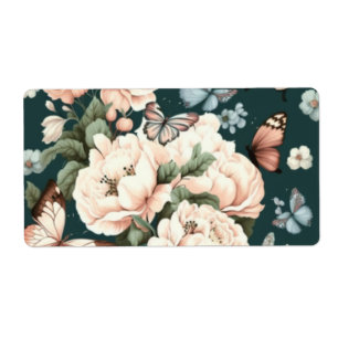 Etiqueta Borboletas e flores