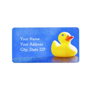 Etiqueta Borracha Ducky