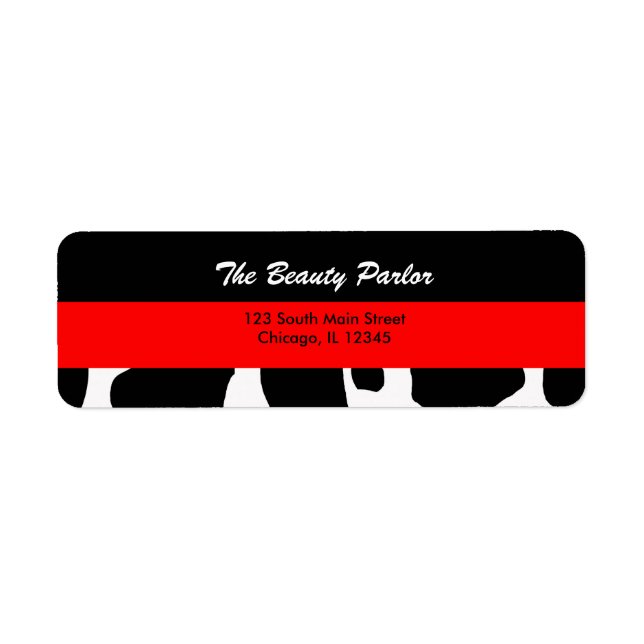 Etiqueta Boutique (Frente)