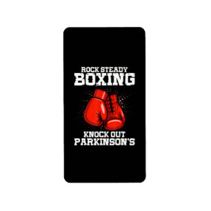 Etiqueta Boxe Rock Steady Derruba Parkinson