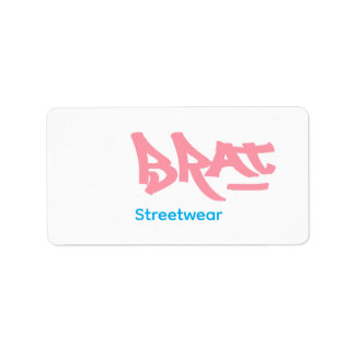 Etiqueta Brat logo