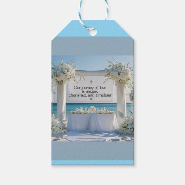 Etiqueta Bridal - Etiqueta Bridal Elegante (Frente)