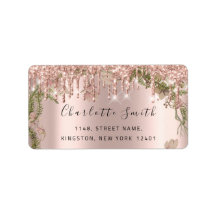 Bridal RSVP Bods Rosa Floral para Baixo