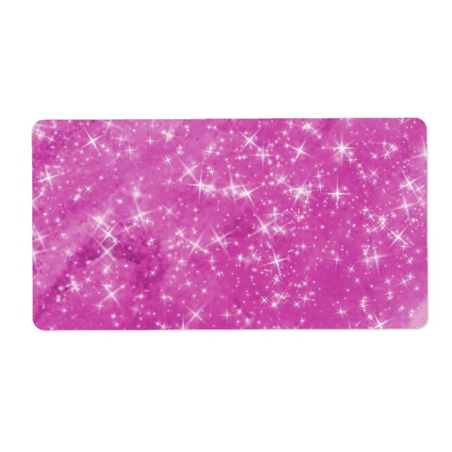 Etiqueta Brilho Magenta Branco (Frente)