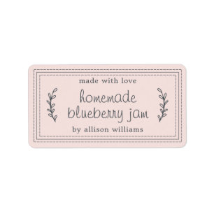 Etiqueta Brincadeira Rústica De Azeberry Pink Rosa