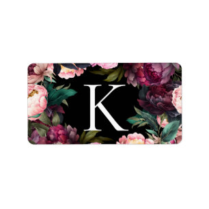 Etiqueta Brincadeiras em Rótulos Iniciais Pretos