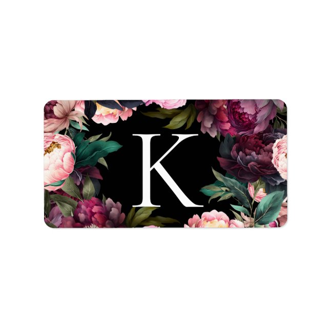 Etiqueta Brincadeiras em Rótulos Iniciais Pretos (Frente)