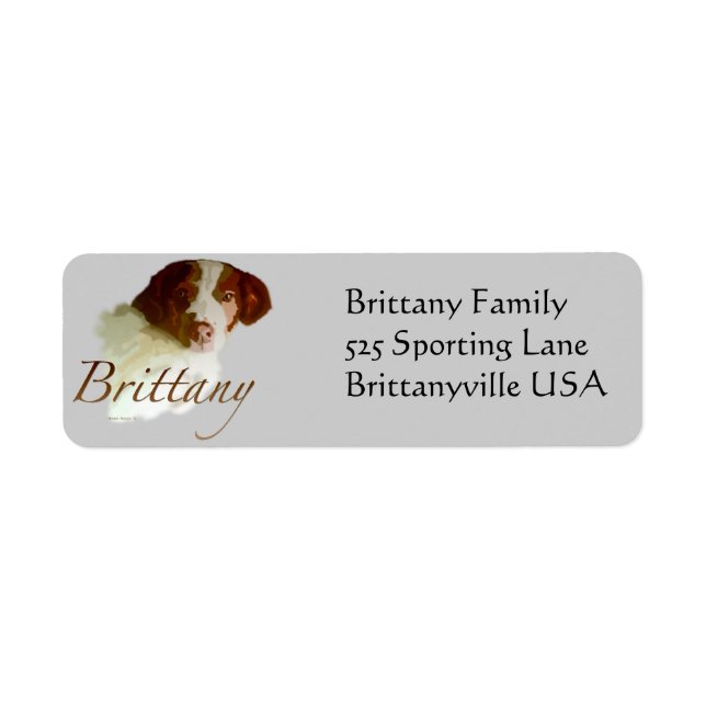 Etiqueta Brittany (Frente)