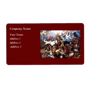 Etiqueta Bruegel's "The Fall Of The Rebel Angels" (1562)