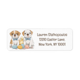 Etiqueta Bullets Ingleses da páscoa