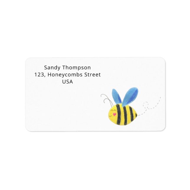Etiqueta Bumble Bee (Frente)