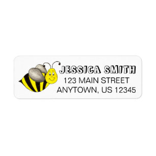 Etiqueta Bumblebee Bumblebee Honeybee, biqueira de Insetos