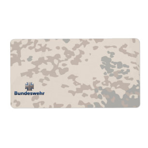 Etiqueta Bundeswehr Emblem