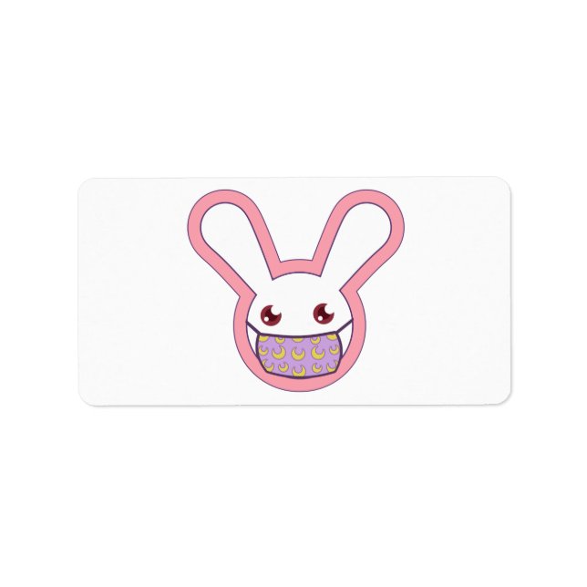 Etiqueta Bunny de Segurança (Frente)