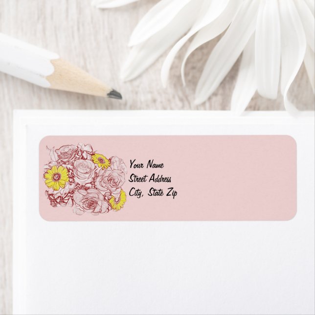 Etiqueta Buquê Terra Cotta Personalizado (Insitu)