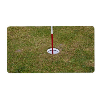 Etiqueta Buraco de golfe