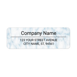 Etiqueta Business Logo Custom Return Address Label