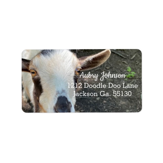 Etiqueta Cabra (Frente)