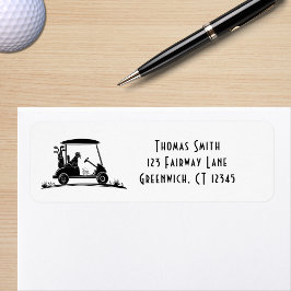 Etiqueta Cachorro Golden Retriever Personalizado no Carrinh