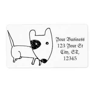 Etiqueta Cachorro Mínimo Escuro Menor e Bonito Thunder_Cov