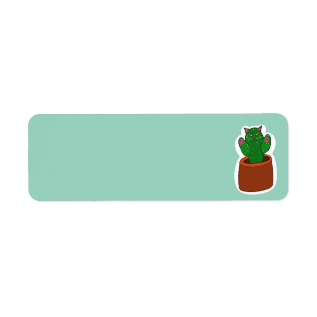 Etiqueta Cactus (Frente)