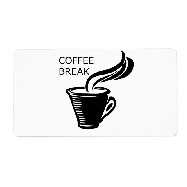 Etiqueta Café Break (Frente)