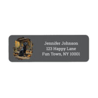 Café preto Labrador Retriever Log Cabine