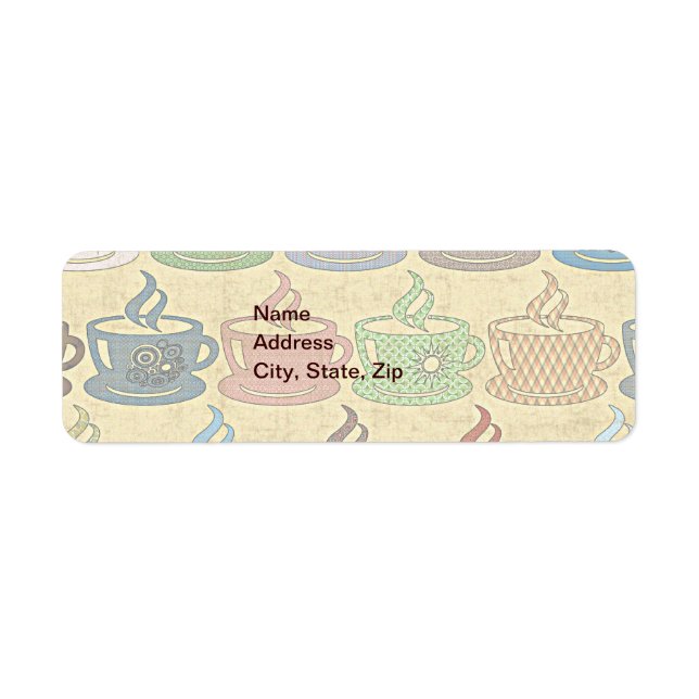 ETIQUETA CAFÉ QUENTE OU CHÁ (Frente)