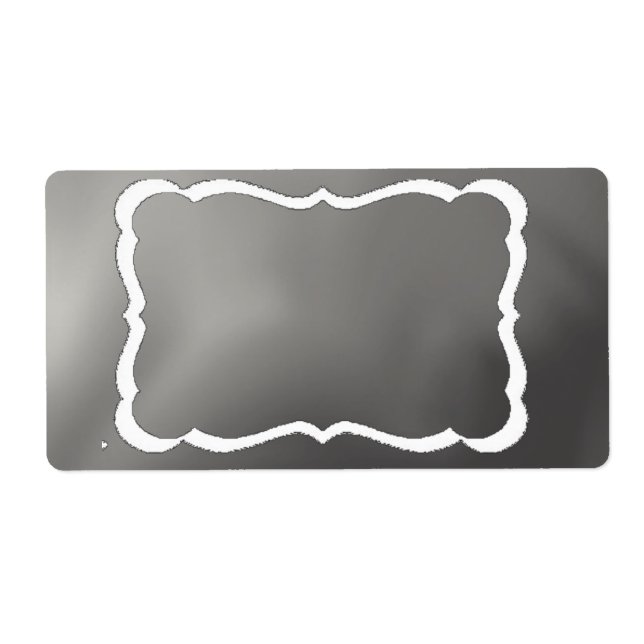 Etiqueta Calkboard Backing for Labels.... (Frente)