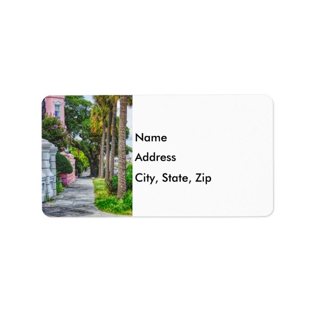 Etiqueta Caminhe ao longo da linha do arco-íris (Frente)