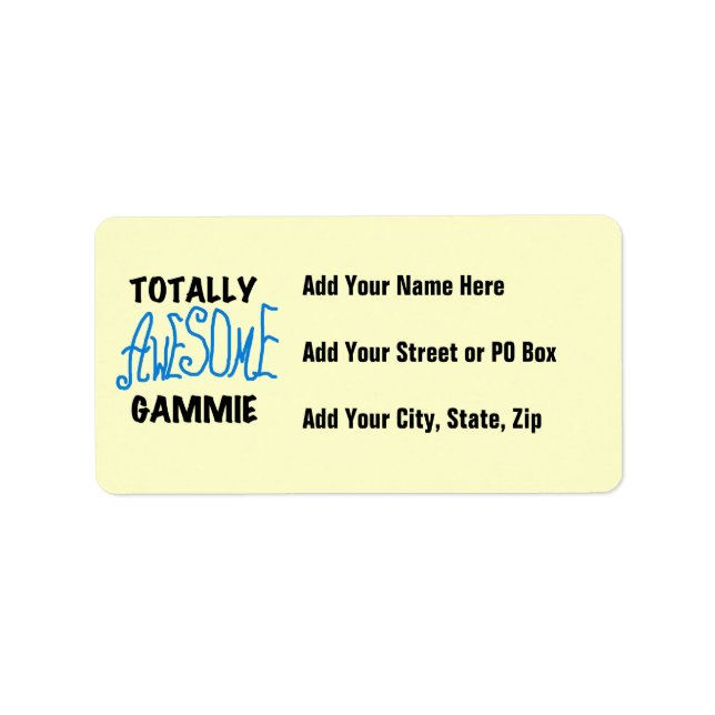 Etiqueta Camiseta e presentes azuis totalmente (Frente)