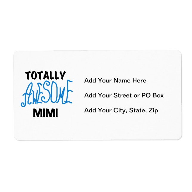 Etiqueta Camiseta e presentes totalmente impressionantes do (Frente)